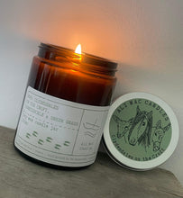 Load image into Gallery viewer, No 9: Clydesdales On The Croft - Honeysuckle and Green grass, Luxury Candle Jar. - Ali Mac Candles