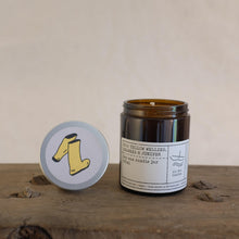 Load image into Gallery viewer, No 6: Yellow Wellies. Seaweed & Juniper, Luxury Candle Jar. - Ali Mac Candles