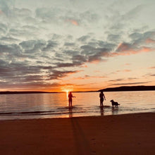 Load image into Gallery viewer, No 7: Summer Isles Sunset Dip. Grapefruit, Lemongrass & Lime, Essential Oil Candle Jar. - Ali Mac Candles