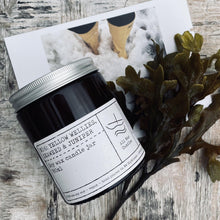 Load image into Gallery viewer, No 6: Yellow Wellies. Seaweed & Juniper, Luxury Candle Jar. - Ali Mac Candles