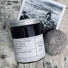 Load image into Gallery viewer, No 2: White Horses of The Minch. Lime, Basil and Mandarin, Luxury Candle Jar. - Ali Mac Candles