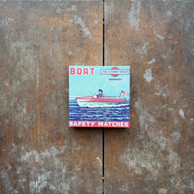 Load image into Gallery viewer, "BOAT" Letterpress luxury matches by ARCHIVIST