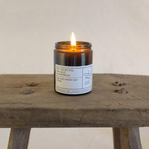 No 1: Scout Dog. Sea Salt and Driftwood, Luxury Candle Jar. - Ali Mac Candles