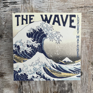 "WAVE"  Letterpress luxury matches by ARCHIVIST