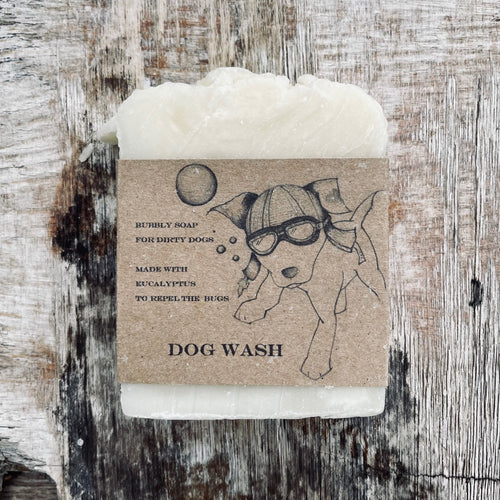 Dog Wash Soap by Castaway Scotland.