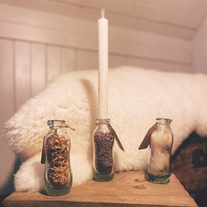 Highland Hills Candlestick Bottles.
