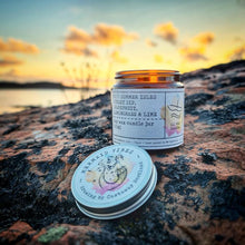 Load image into Gallery viewer, No 7: Summer Isles Sunset Dip. Grapefruit, Lemongrass &amp; Lime, Essential Oil Candle Jar.